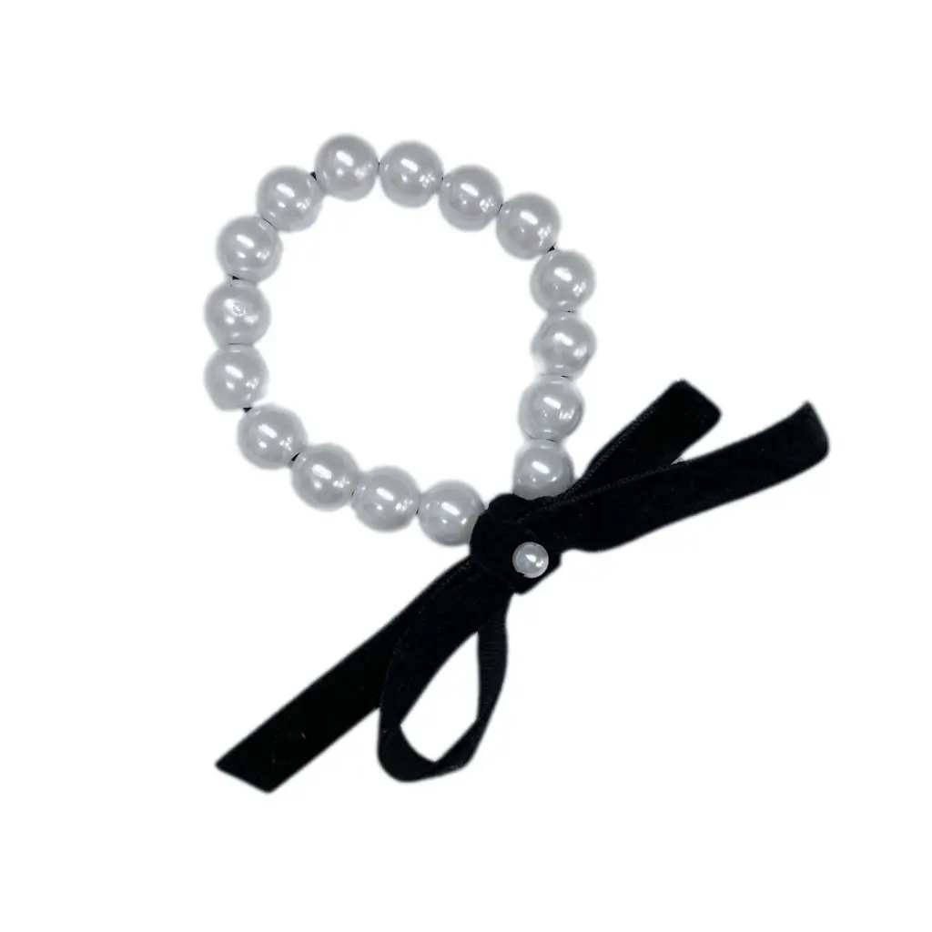 Coco Pearl Hair Scrunchie