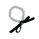 Coco Pearl Hair Scrunchie