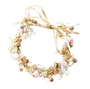 Rose Gold Flower Hair Garland