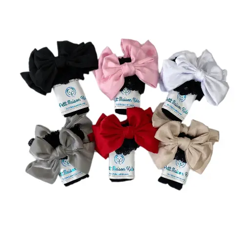 Lola Lace Socks with Satin Bows