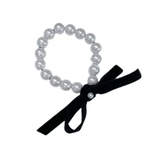 Coco Pearl Hair Scrunchie