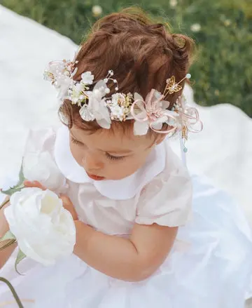 Butterfly hair garland